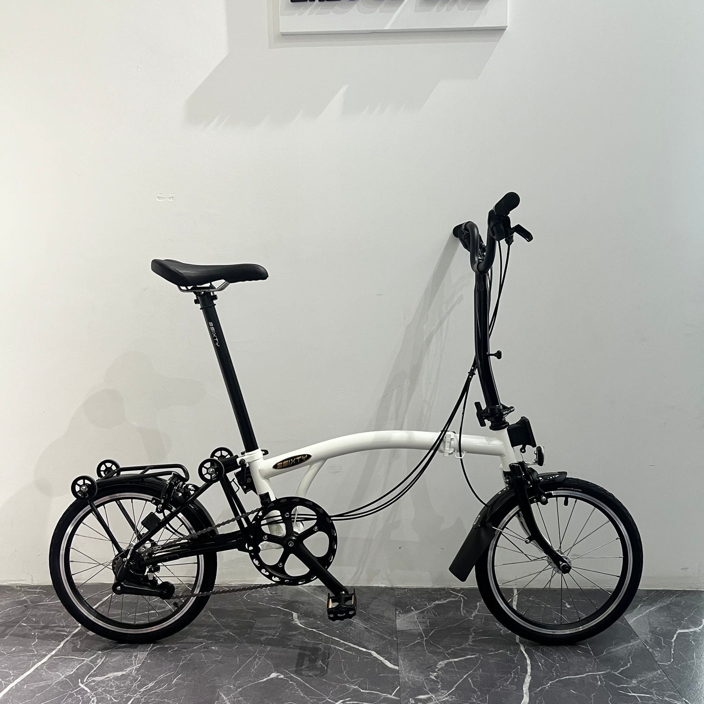 3sixty 6speed foldable bicycle/trifold bike Sturmey Archer internal gear hub M bar latest version 2025