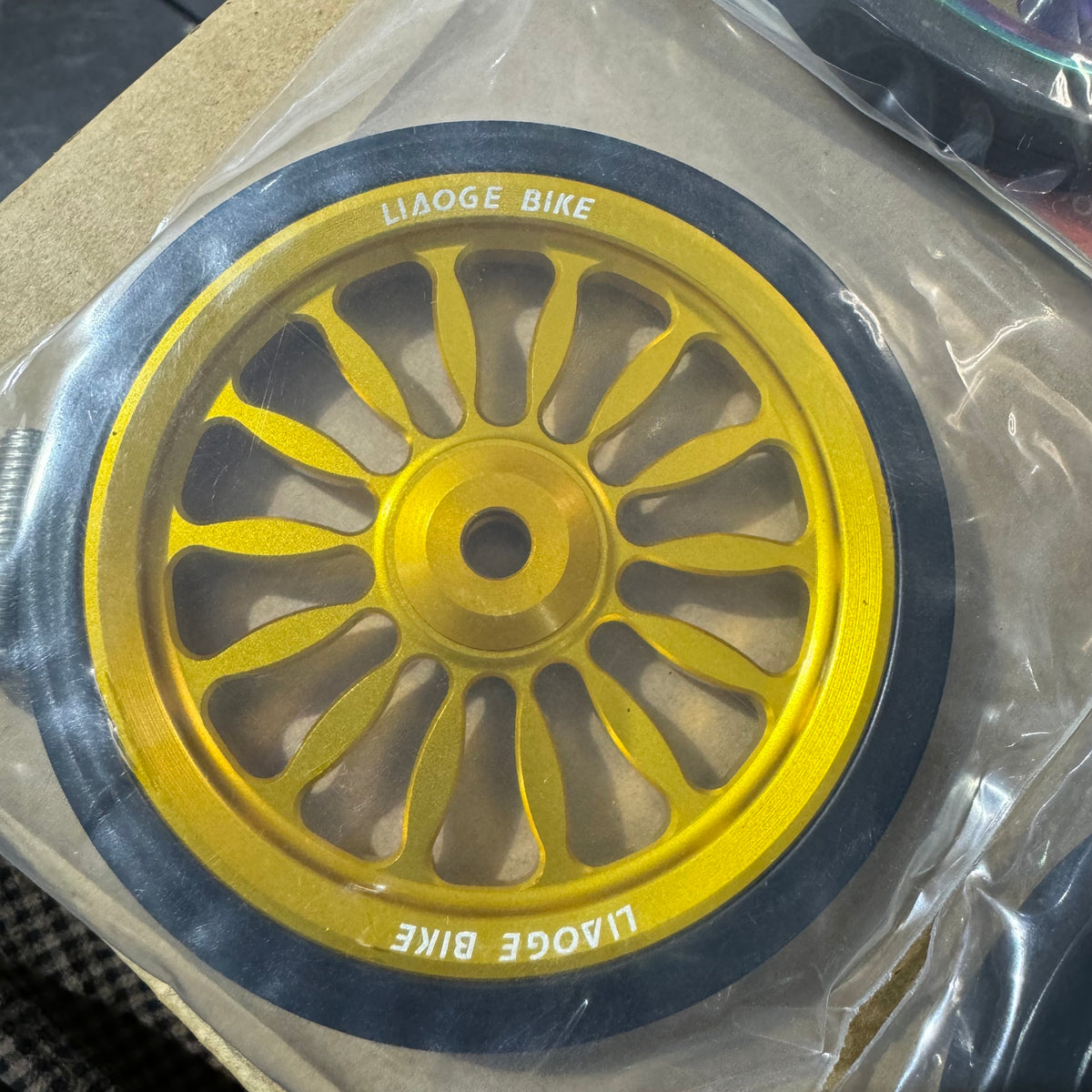 80mm easy wheels Liaoge Bike ceramic bearing