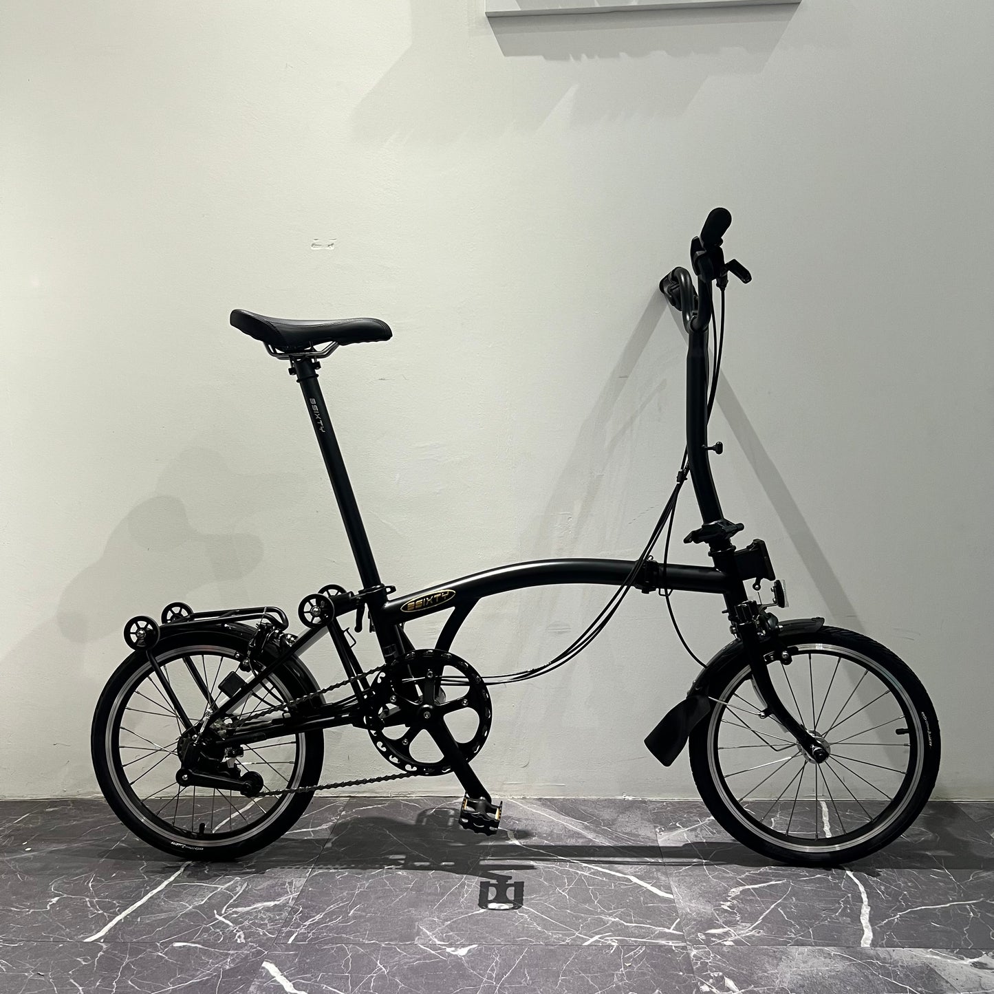 3sixty 6speed foldable bicycle/trifold bike Sturmey Archer internal gear hub M bar latest version 2025