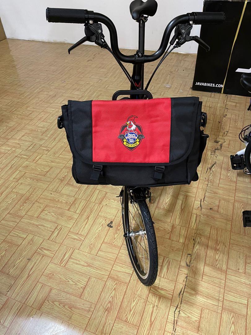 3SIXTY/PIKES/BROMPTON FRONT BAG BIG SIZE CLIP ON