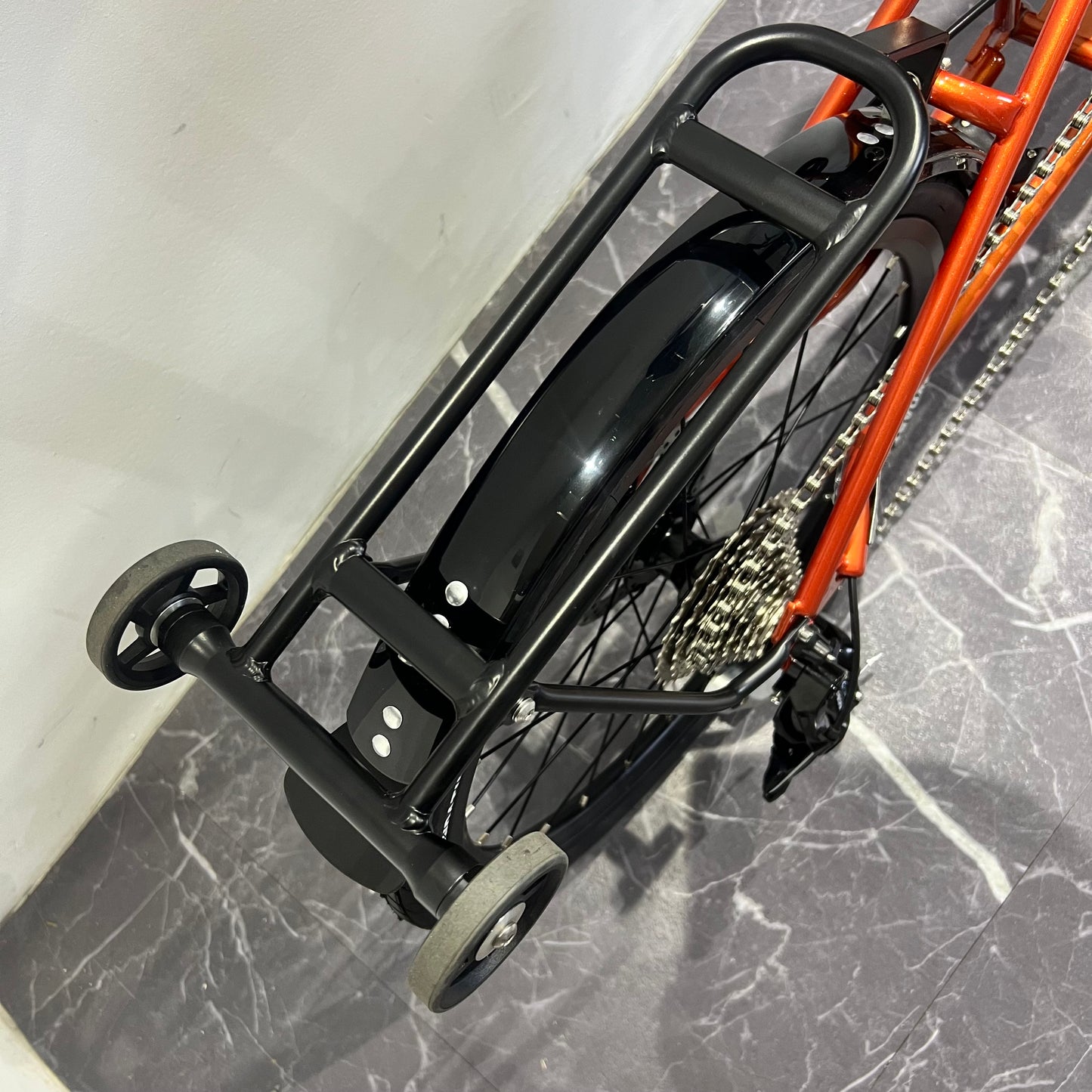 VERSION 2025! LIAOGE D9-20” TRIFOLD BIKE WITH DISC BRAKES 9 SPEED