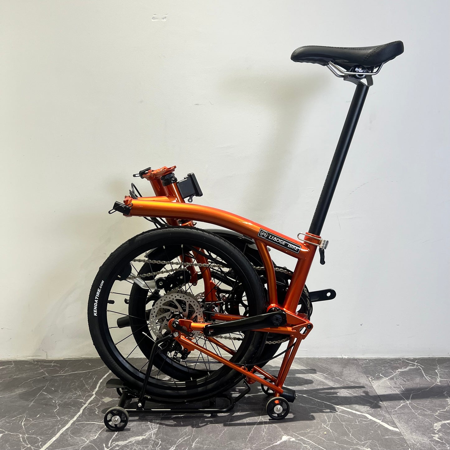 VERSION 2025! LIAOGE D9-20” TRIFOLD BIKE WITH DISC BRAKES 9 SPEED