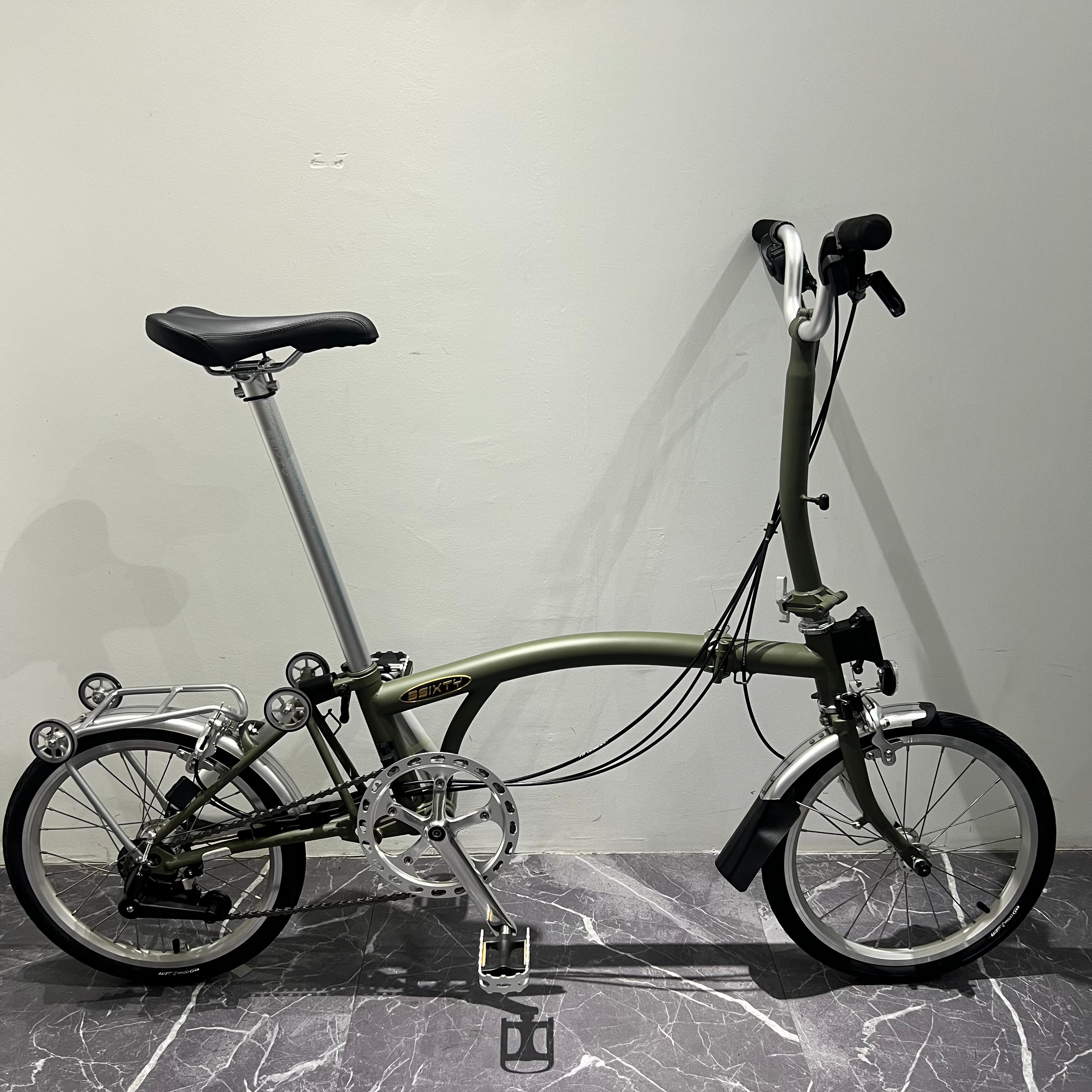 3sixty Trifold Bike 3sixty Titanium Folding Bike 3sixty 6speed