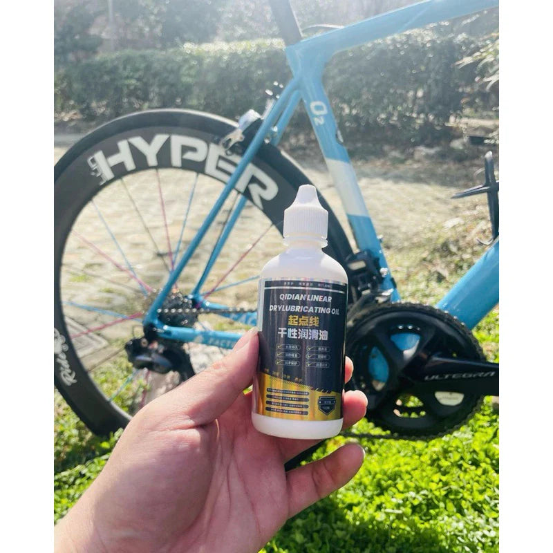 Bicycke chain dry lubricants clean non oily