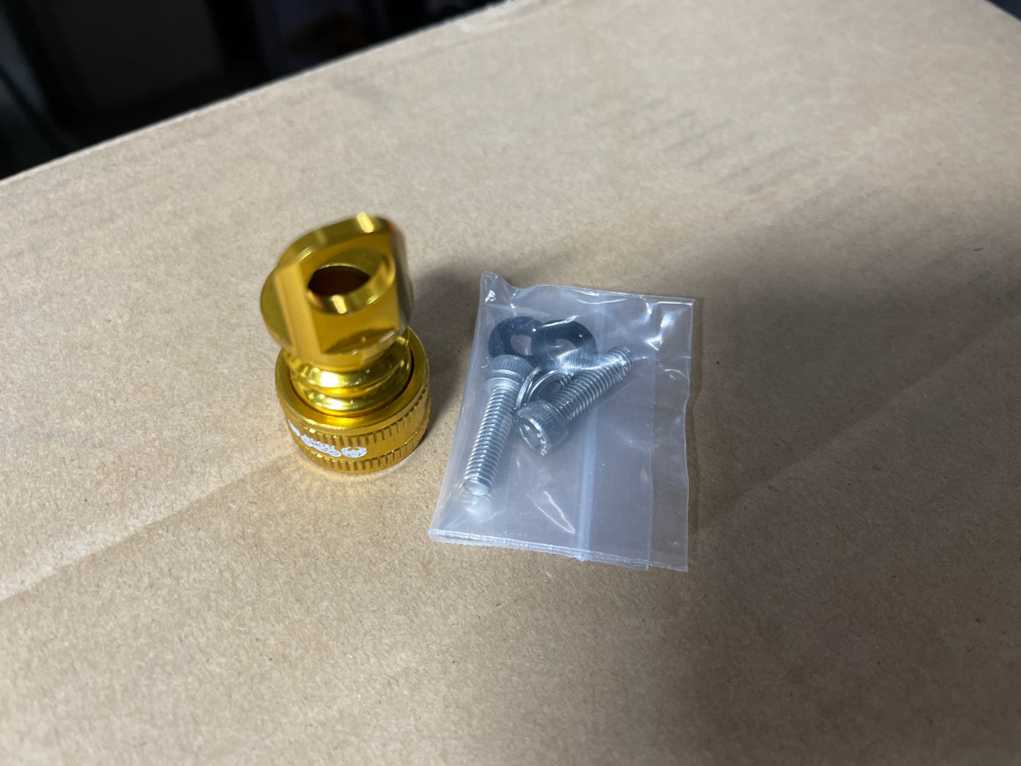 Holder for quick release pedal one piece