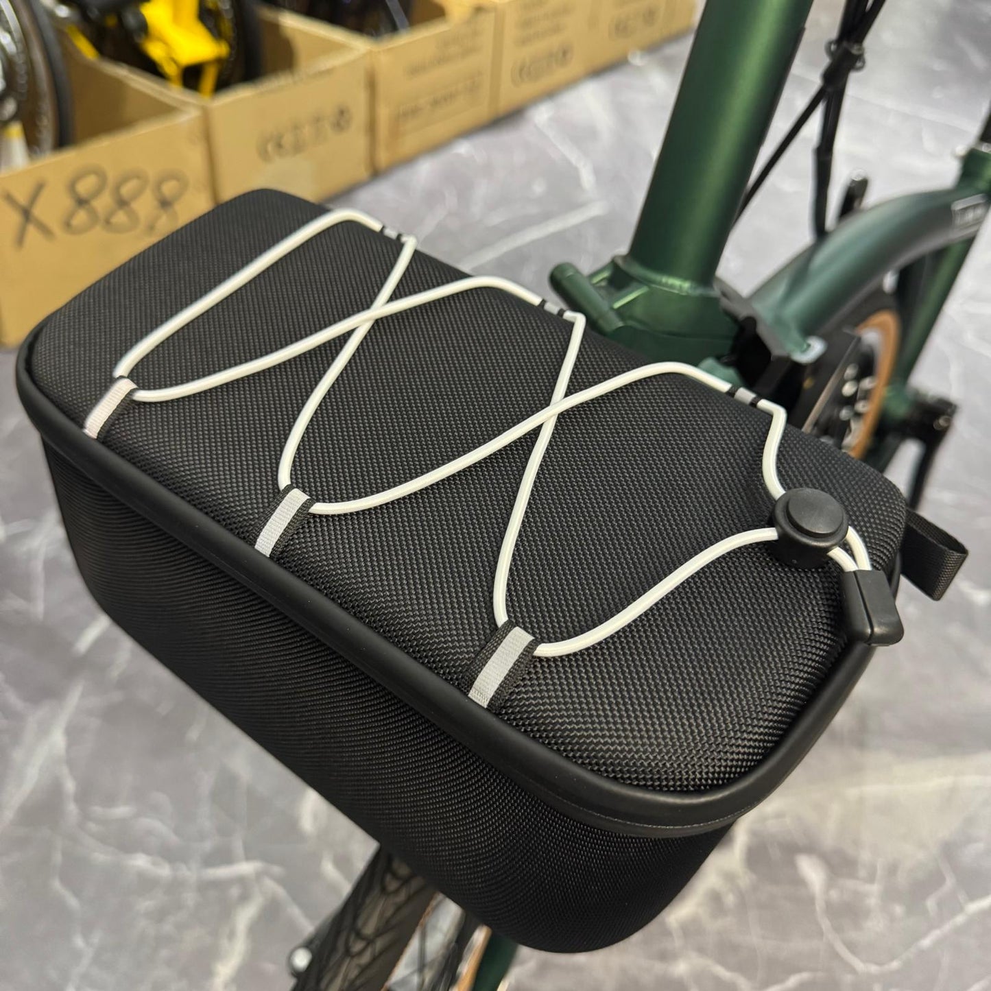 Bicycle front bag pig nose bag 7 O’clock hard case waterproof | Liaoge Singapore
