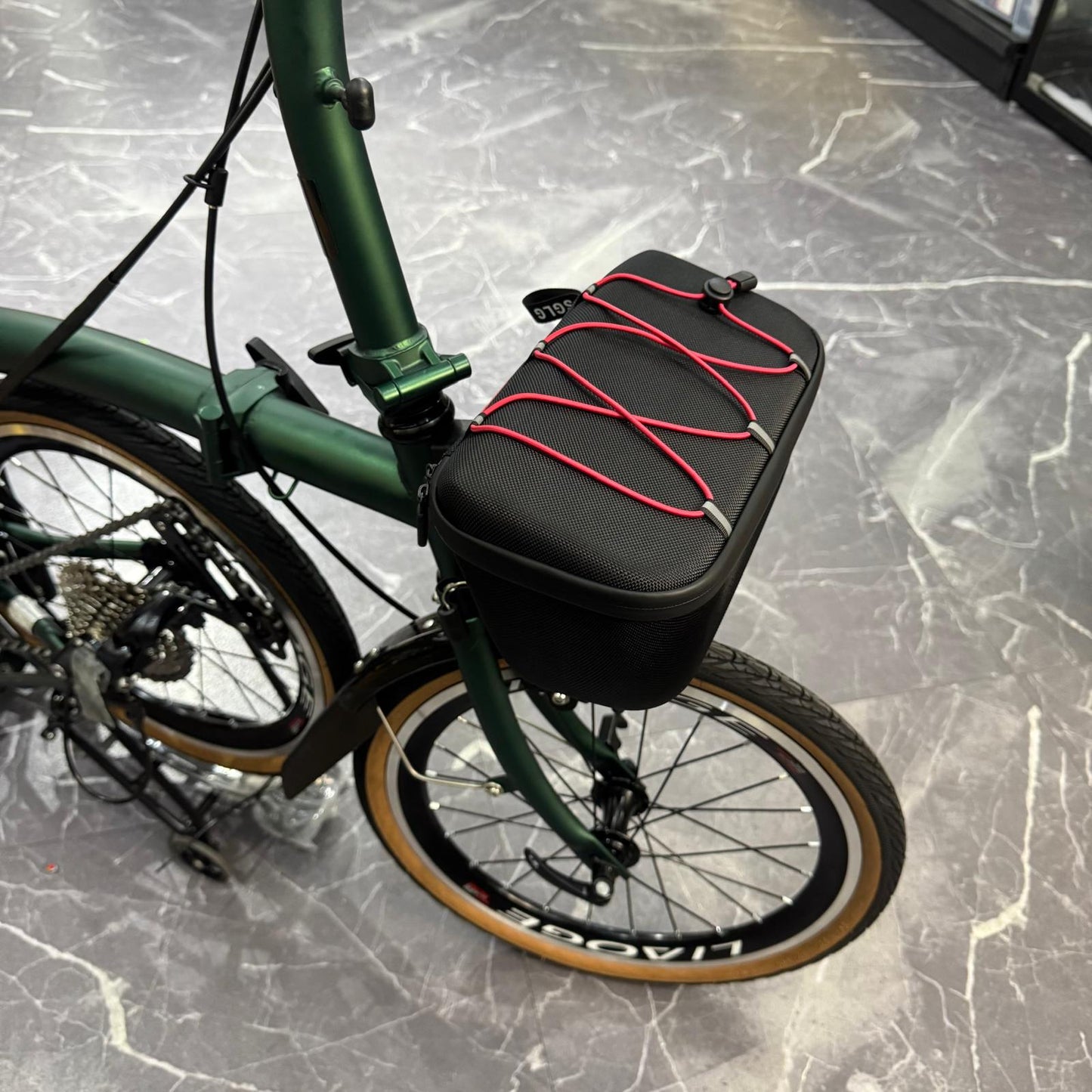 Bicycle front bag pig nose bag 7 O’clock hard case waterproof | Liaoge Singapore