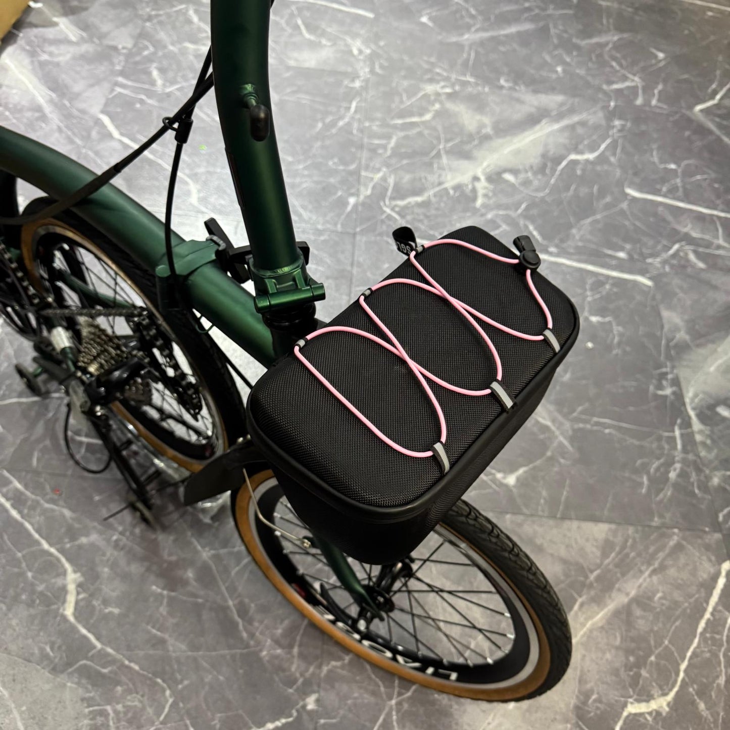 Bicycle front bag pig nose bag 7 O’clock hard case waterproof | Liaoge Singapore