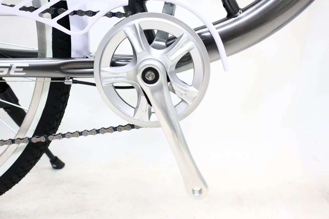 LADY BIKE CITY TOURING GROCERY SHOPPING BIKE FRONT BASKET REAR SET