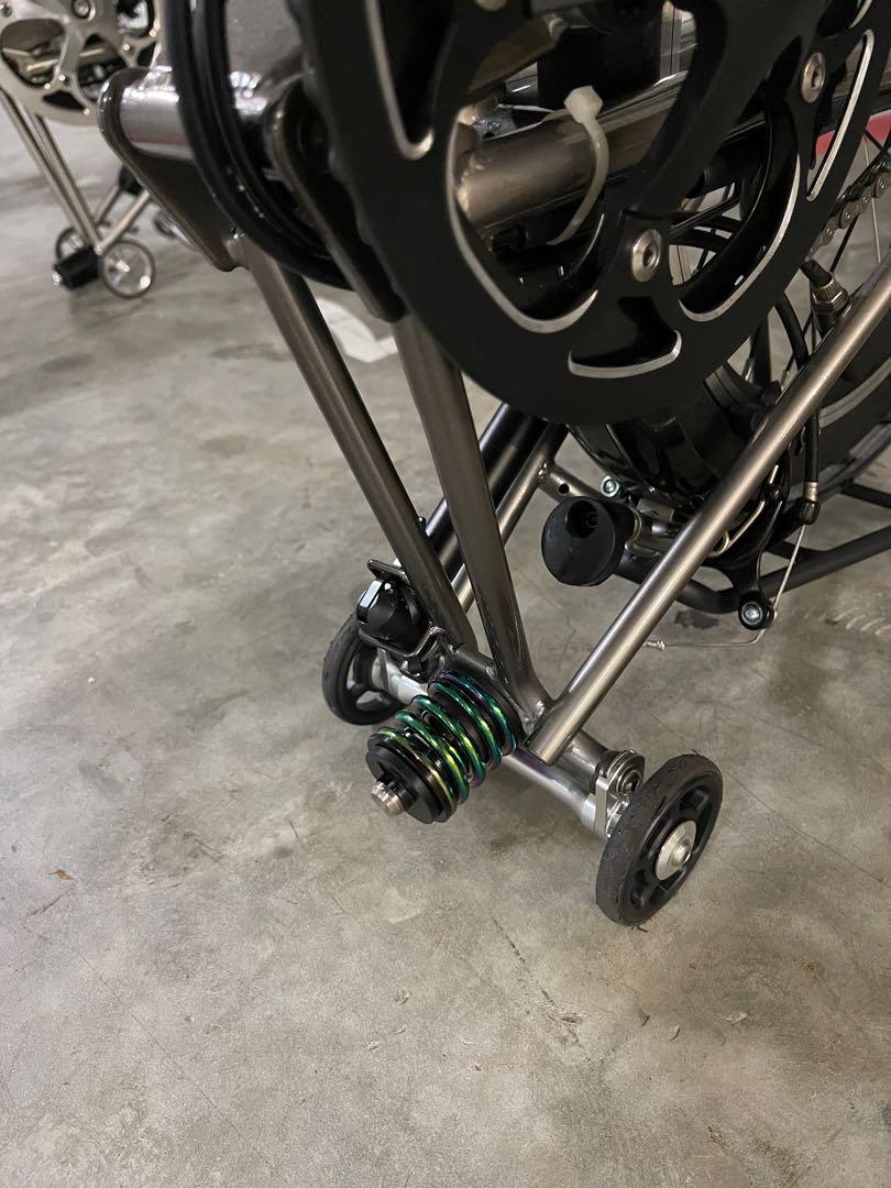 REAR SHORT ABSORBER 减震器/避震FOR BROMPTON PIKES 3SIXTY FOLDING BIKES