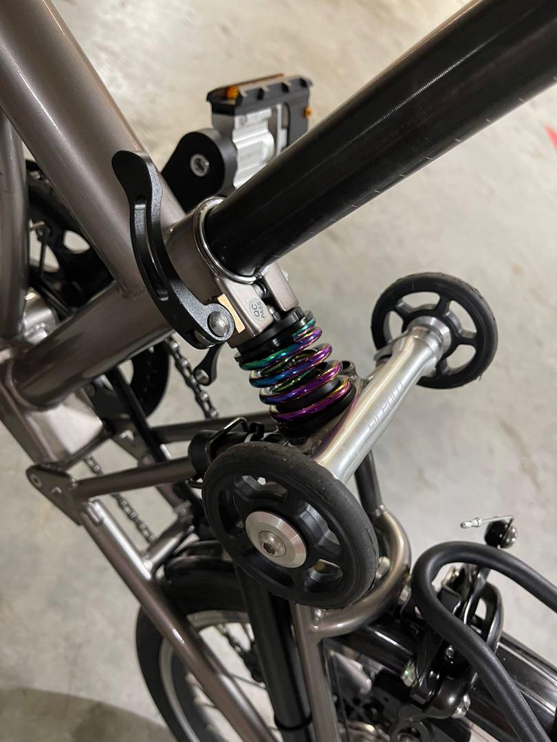 REAR SHORT ABSORBER 减震器/避震FOR BROMPTON PIKES 3SIXTY FOLDING BIKES