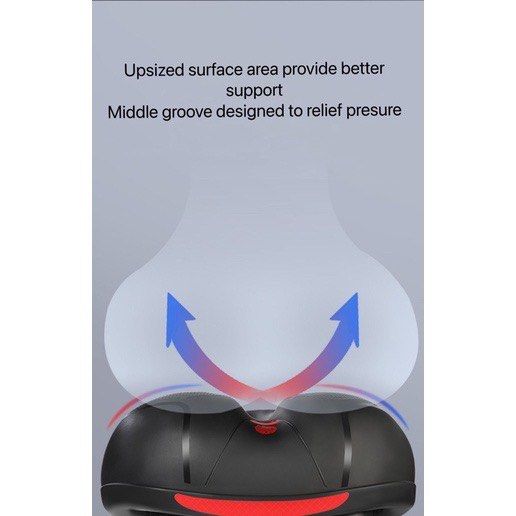 ROCKBROS BICYCLE SADDLE BIG SEAT COMFORTABLE CUSHION