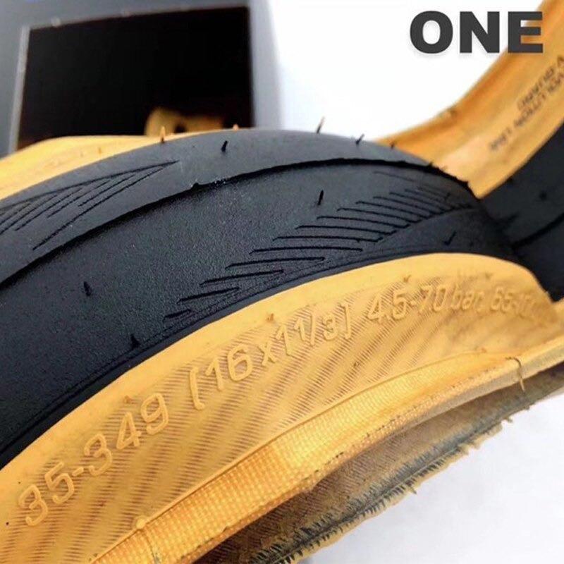 SCHWALBE ONE 16 INCH TAN WALL / SKIN WALL TYRES