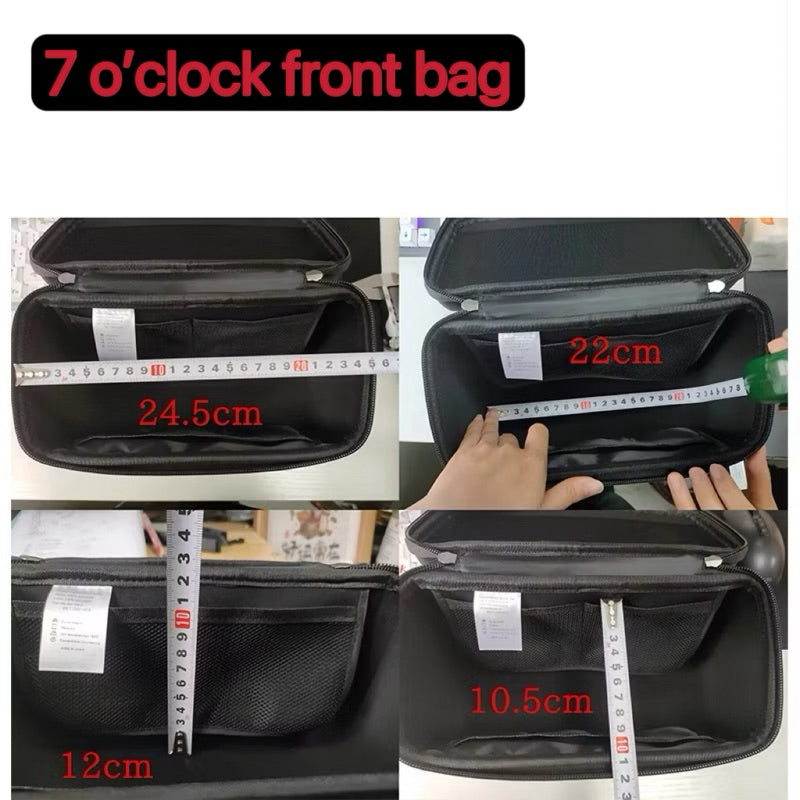 Bicycle front bag pig nose bag 7 O’clock hard case waterproof | Liaoge Singapore