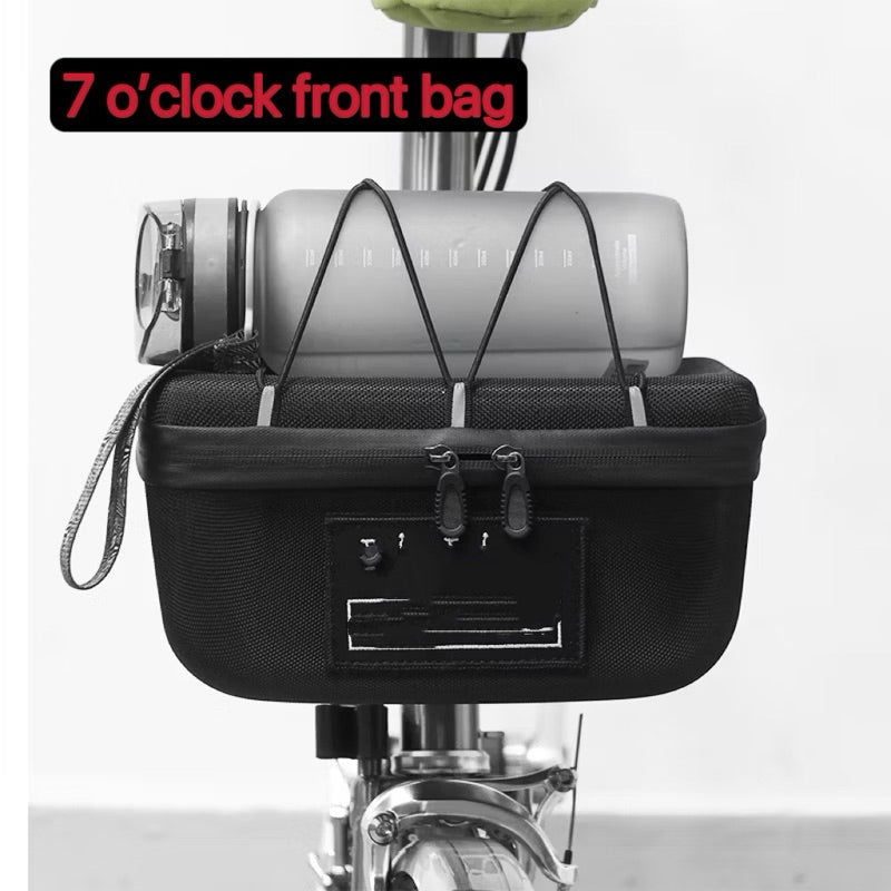Bicycle front bag pig nose bag 7 O’clock hard case waterproof | Liaoge Singapore