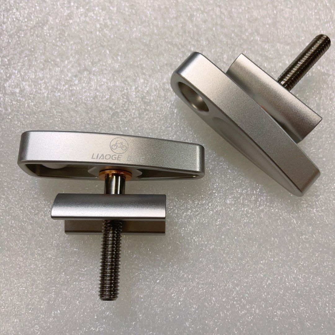 Trifold Bike Hinge Clamp Titanium Screw