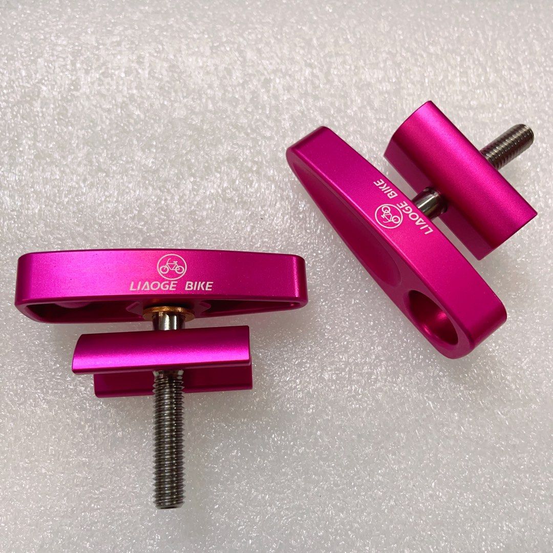Trifold Bike Hinge Clamp Titanium Screw