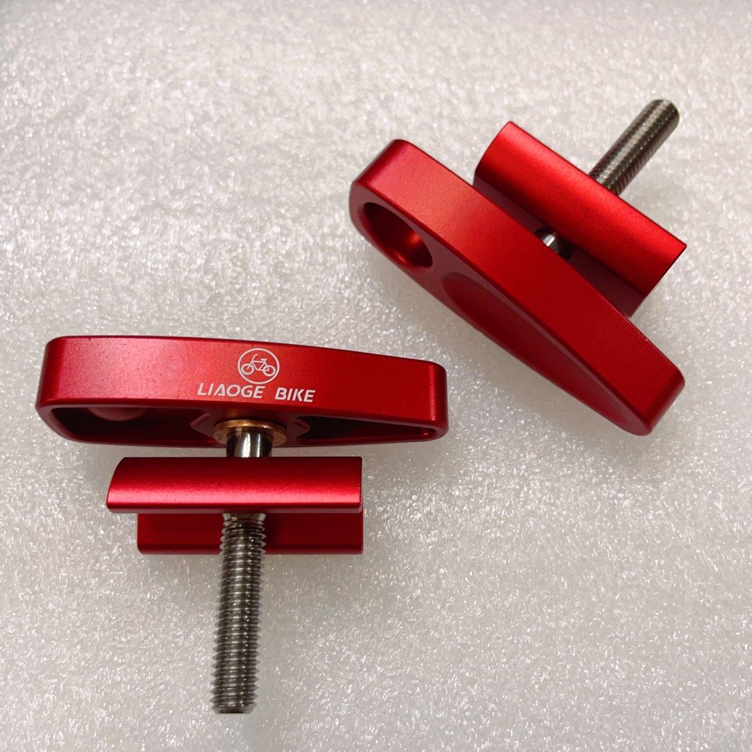 Trifold Bike Hinge Clamp Titanium Screw