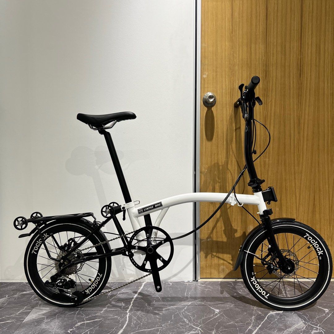 VERSION 2025! LIAOGE D9-20” TRIFOLD BIKE WITH DISC BRAKES 9 SPEED