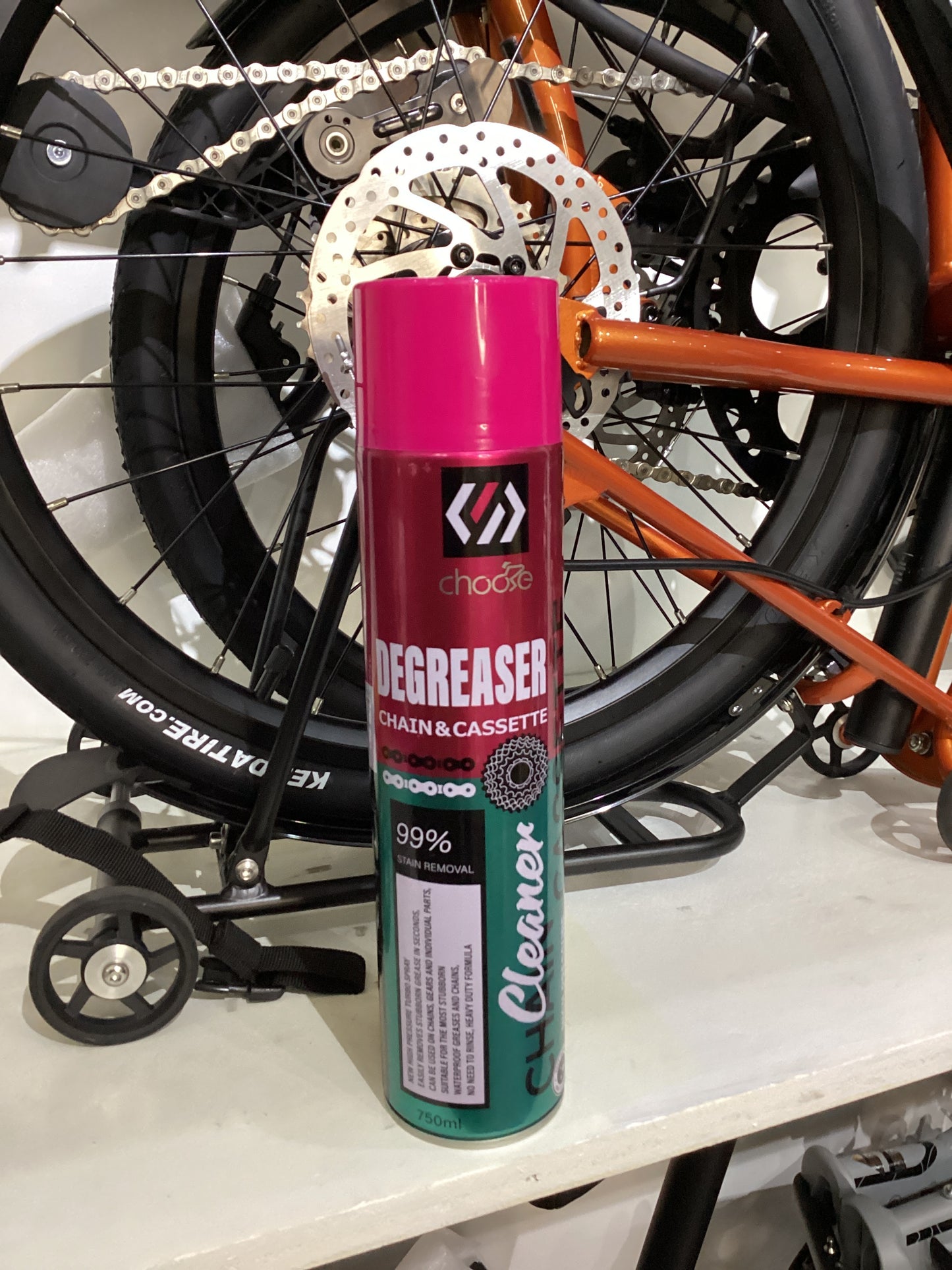 Tiktok Choose Degreaser chain and cassette
