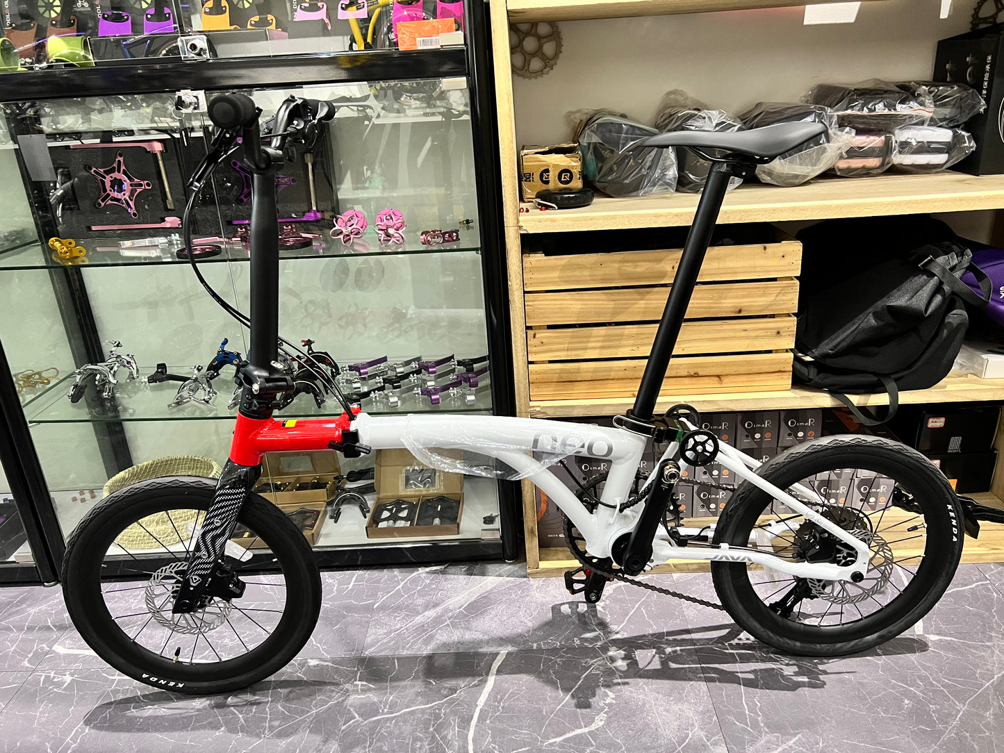LATEST Java Neo3, 16” 20” Carbon frame Aluminium frame trifold bike Shimano 9speed electronic shifting 12 speed hydraulic disc brake
