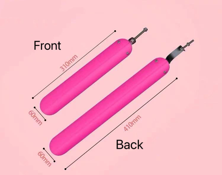 Foldable bike mudguards front and back Silicon cover colourful rollable extendable clean and brief
