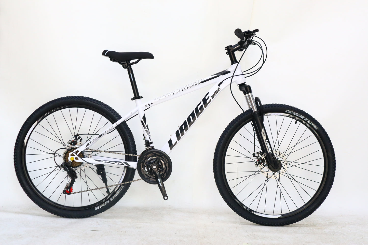 Mountain Bike 26 Inch Liaoge S1+ S2+ Shimano 24 Speed Disc Brake Hydraulic Front Suspension