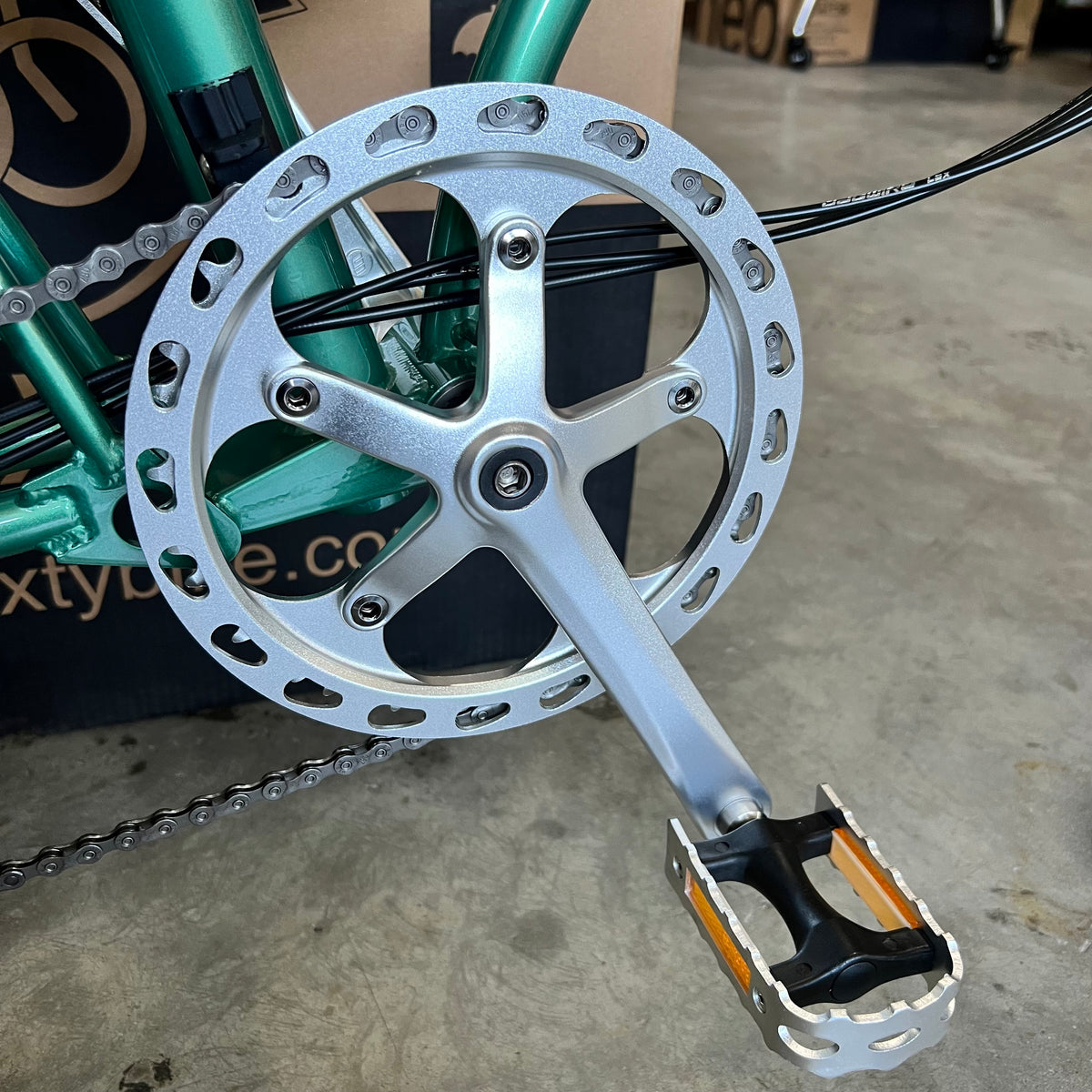 3sixty 6speed foldable bicycle/trifold bike Sturmey Archer internal gear hub S bar 2026 latest version clearance sale