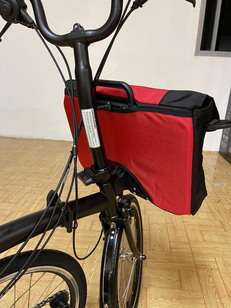 3SIXTY/PIKES/BROMPTON FRONT BAG BIG SIZE CLIP ON
