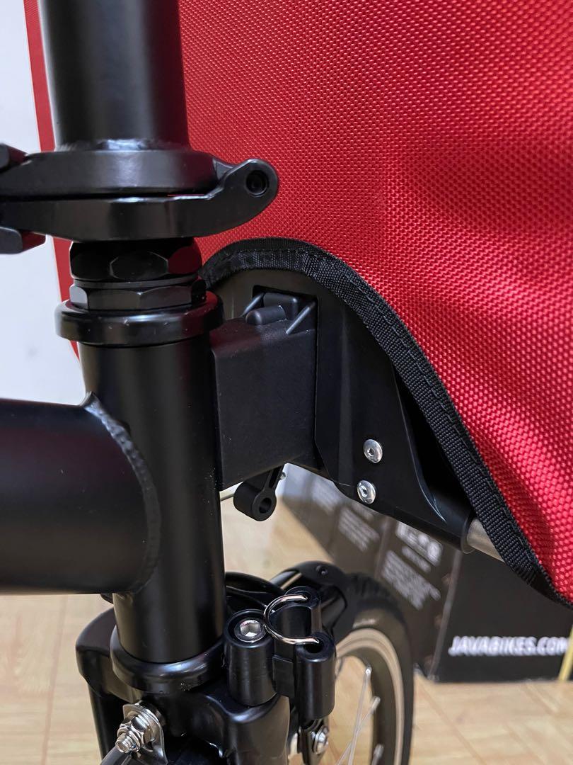 3SIXTY/PIKES/BROMPTON FRONT BAG BIG SIZE CLIP ON