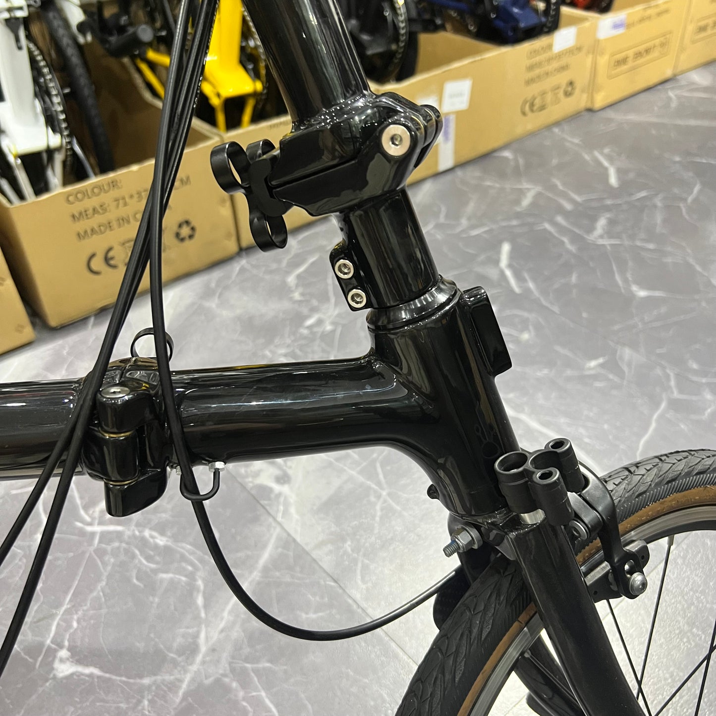 Liaoge C7 Carbon fiber trifold bike 16” wheels super light weight 7 speed 7kg