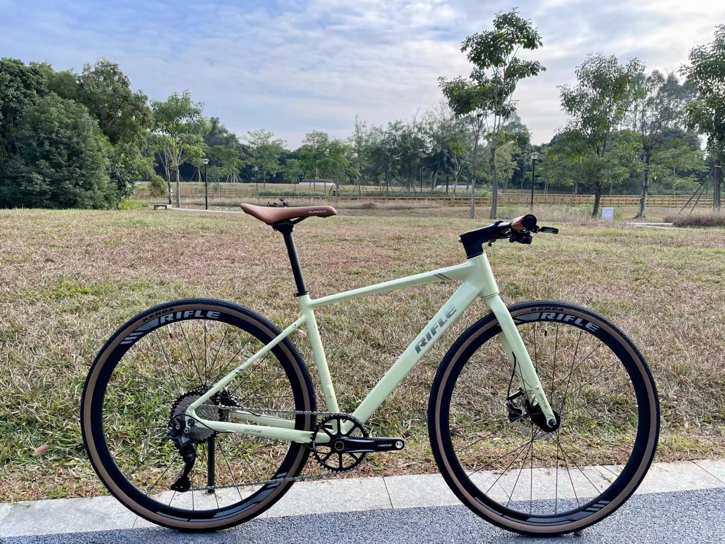Rifle F1 road wheel 700c flat bar hybrid bike