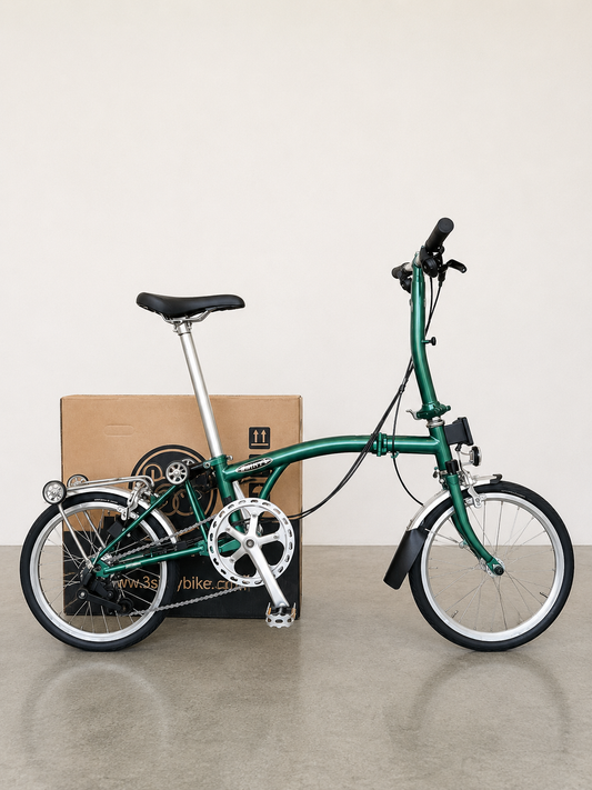 3sixty 6speed foldable bicycle/trifold bike Sturmey Archer internal gear hub S bar 2026 latest version clearance sale