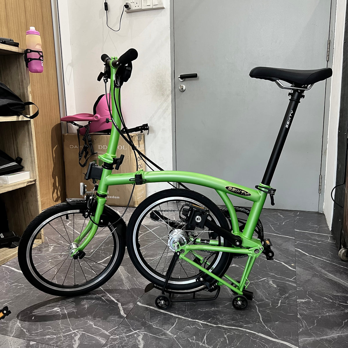 3sixty 6speed foldable bicycle/trifold bike Sturmey Archer internal gear hub S bar 2026 latest version clearance sale