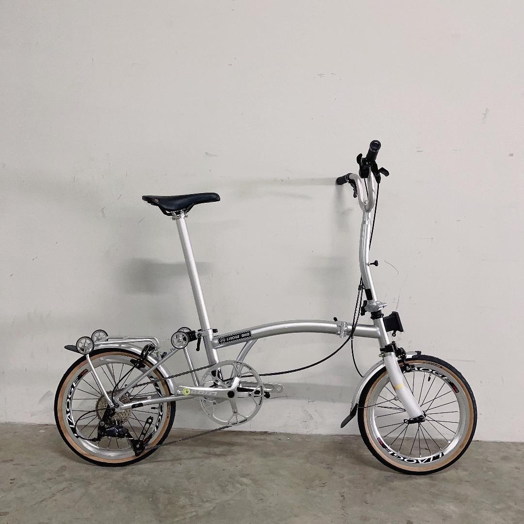 [LIAOGE BIKE] Liaoge888 20 inch trifold bike bicycle rim brake 9 speed folding stable ride (Latest Model)