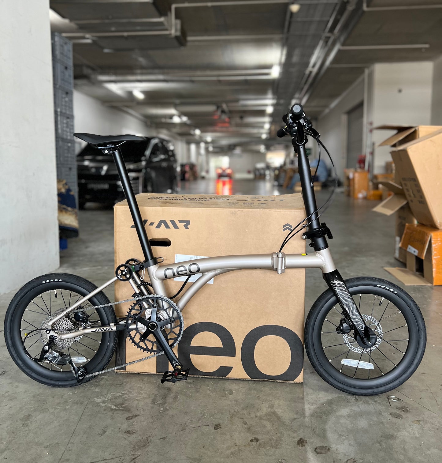 LATEST Java Neo3, 16” 20” Carbon frame Aluminium frame trifold bike Shimano 9speed electronic shifting 12 speed hydraulic disc brake