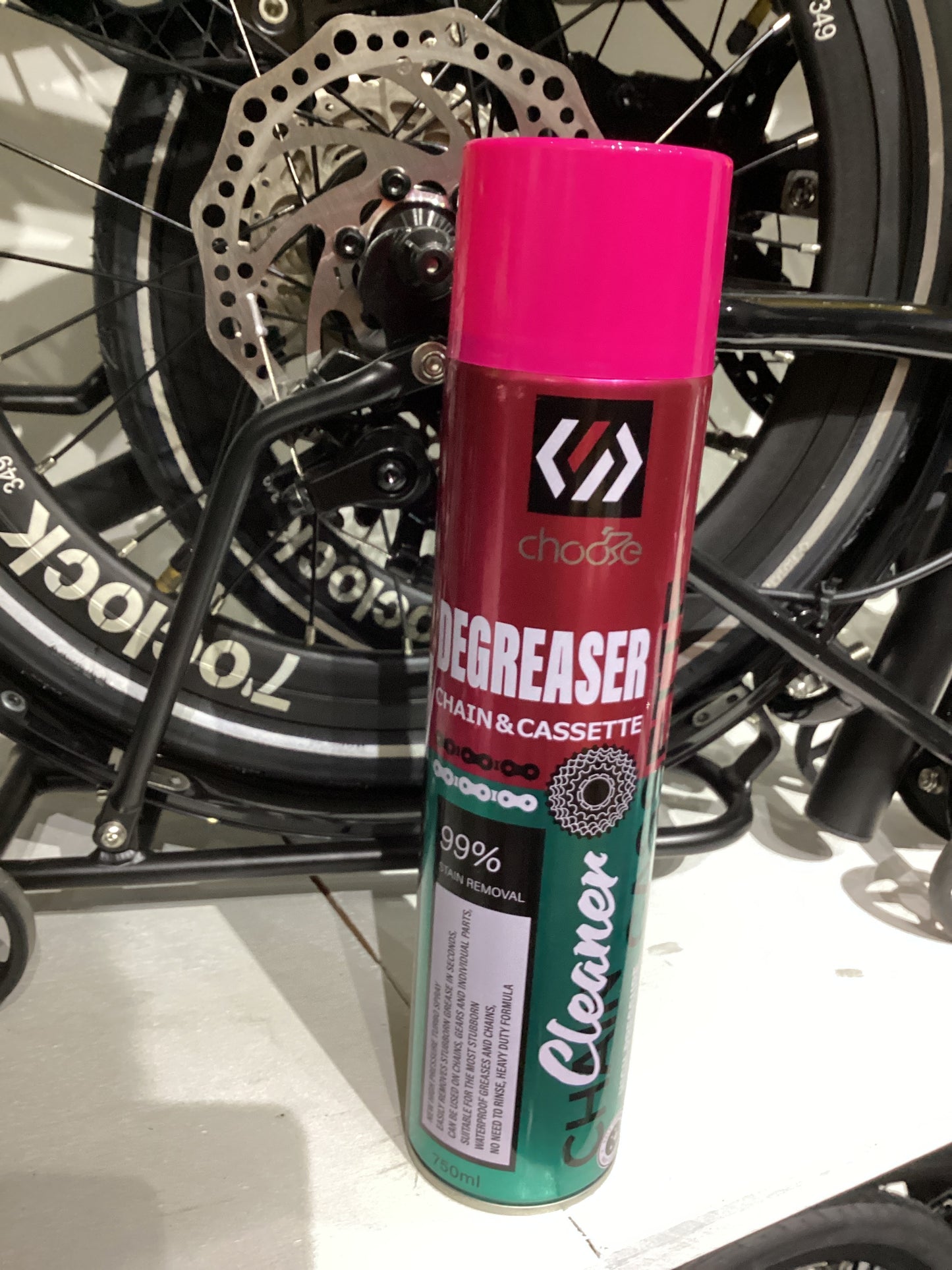 Tiktok Choose Degreaser chain and cassette