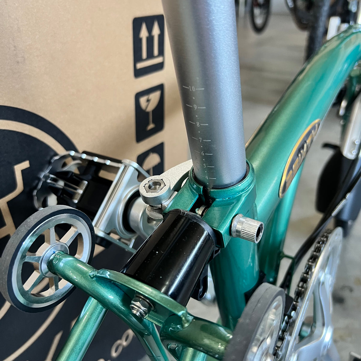 3sixty 6speed foldable bicycle/trifold bike Sturmey Archer internal gear hub S bar 2026 latest version clearance sale