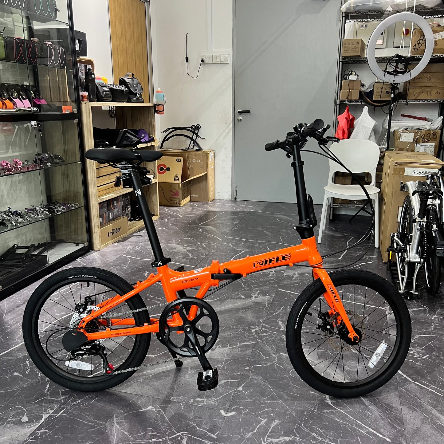 Rifle R.P7 foldable bike 20 inch 7 speed light weight economical bike