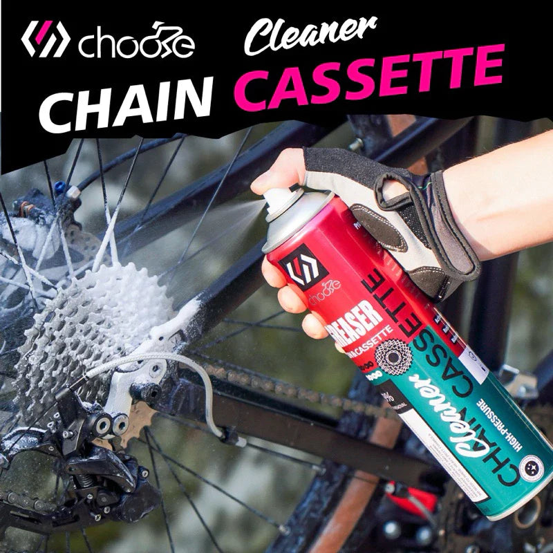 CHOOSE bike cleaner, chain and cassette cleanser 750ml high efficiency
