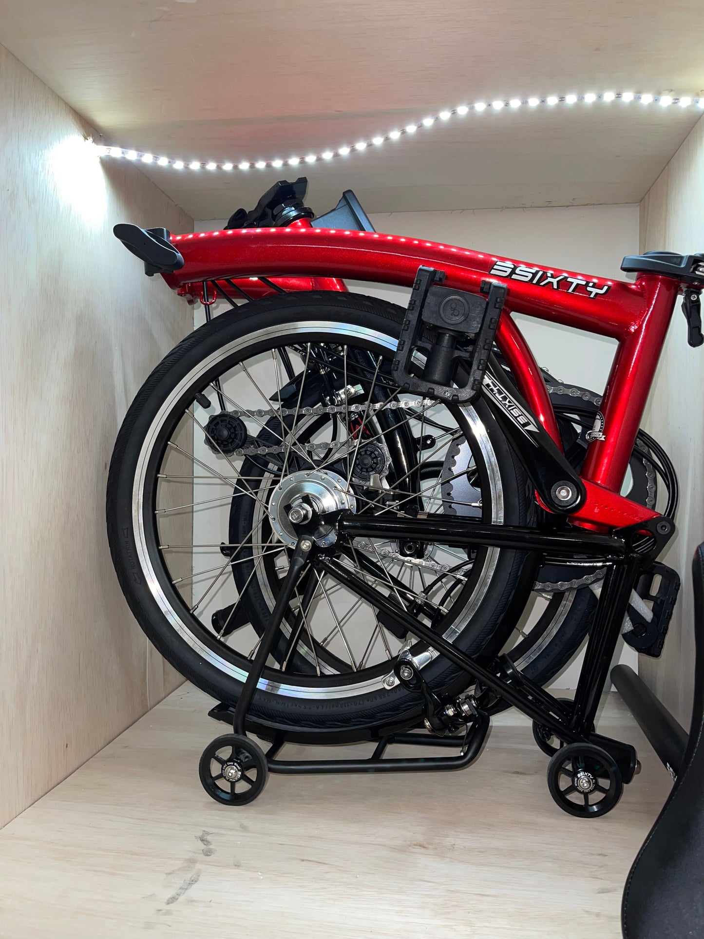 3sixty 6speed foldable bicycle/trifold bike Sturmey Archer internal gear hub S bar latest version