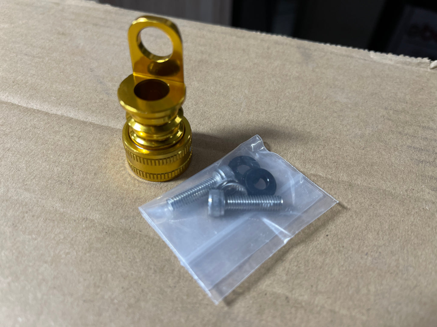 Holder for quick release pedal one piece