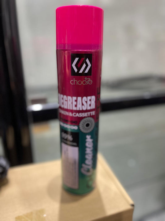 Choose Degreaser chain and cassette