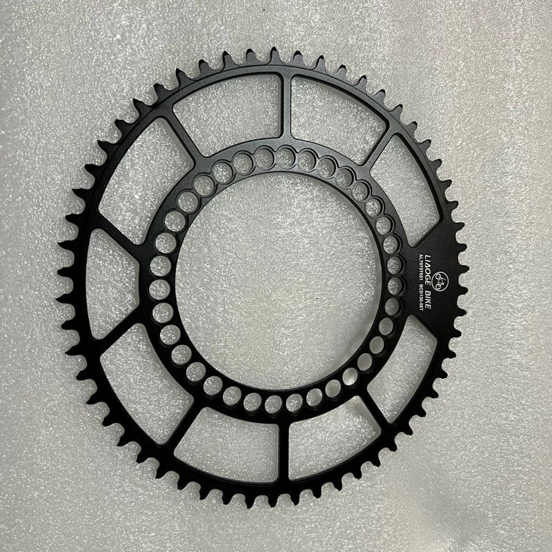 Oval shape chainring LIAOGE BIKE BCD 130 50t 52t 54t 56t