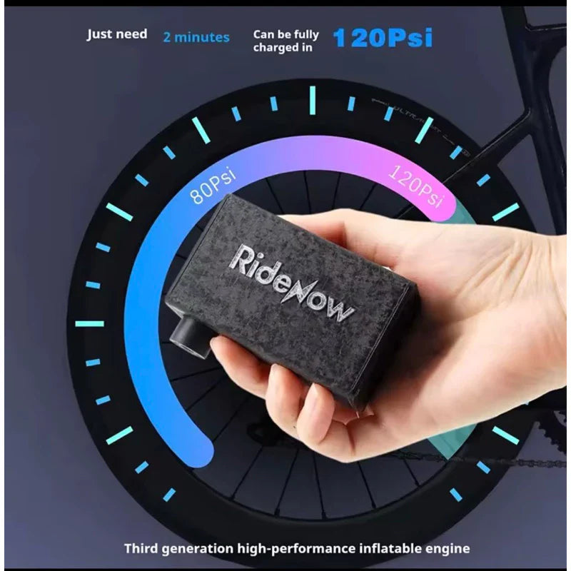 RideNow electronic air pump mini size high pressure R1 MAX R1S – Liaoge ...