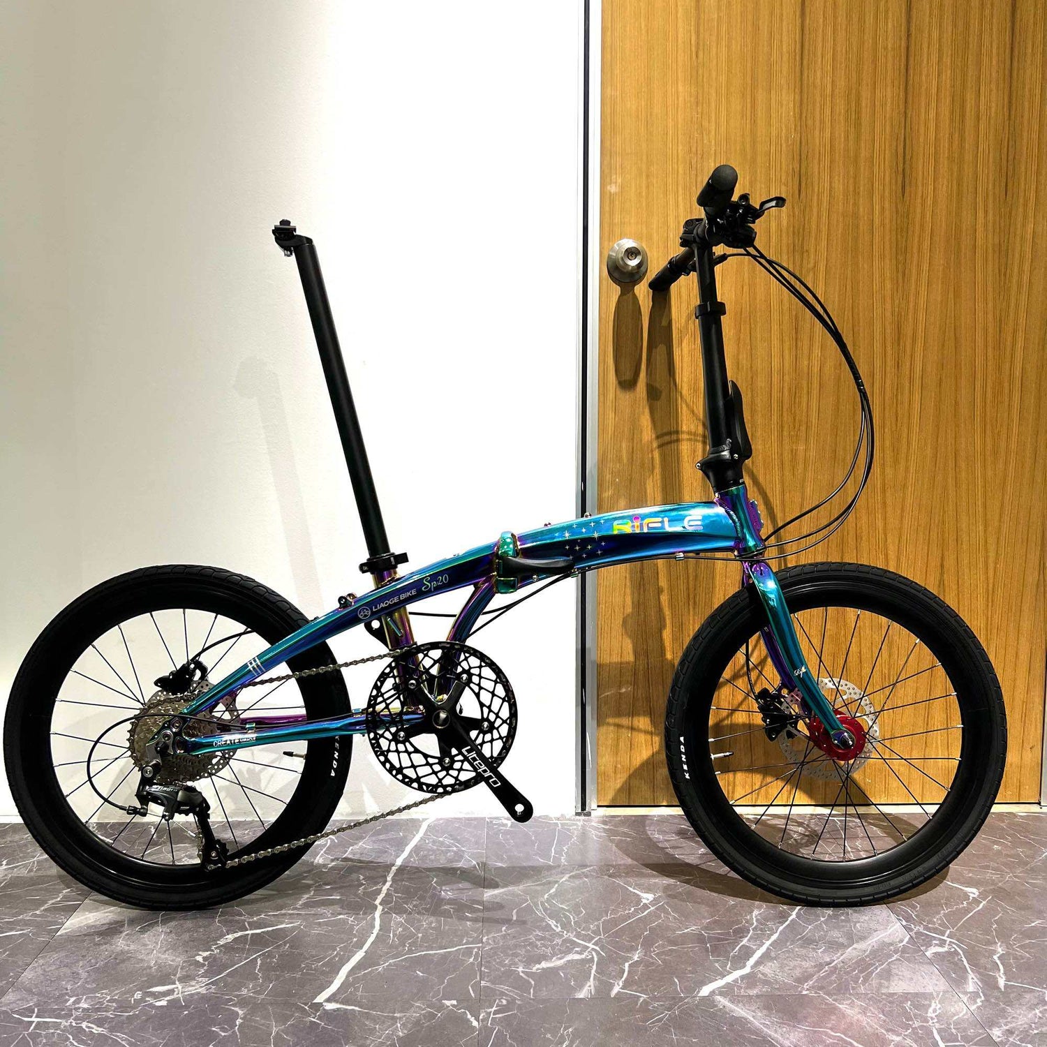 Rifle Sp20 X Liaoge451 Hydraulic disc brake Shimano Tiagra 10 speed Aluminium folding bike 20 inch