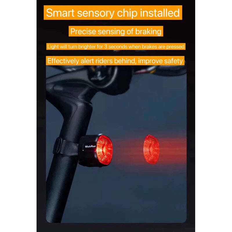 Wind & Moon rear light smart sensory brake light