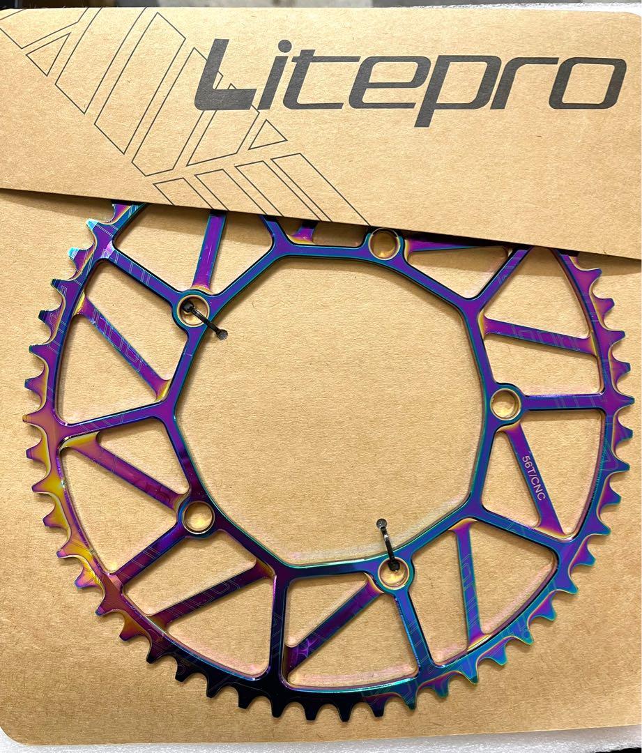 Bicycle Chainring Litepro/Aluminium Light Weight 52,54,56T