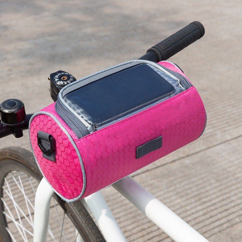 Bicycle Front Bag Velcro Strap Can Sling Bag