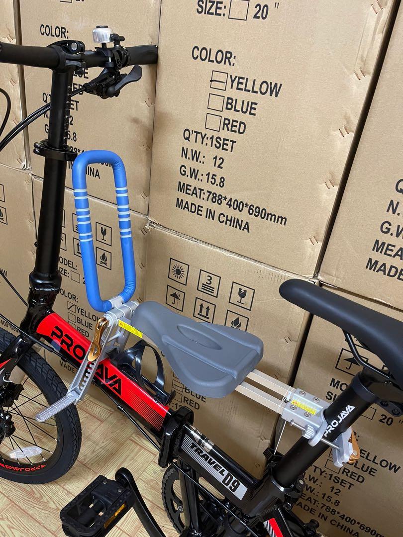 Foldable Bike Front Mount Child Seat